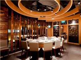 8 seats Semi-circle Japnese Electric Teppanyaki Grill Table for