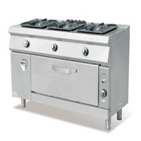 Gas Style 3-Burner With Oven & Cabinet