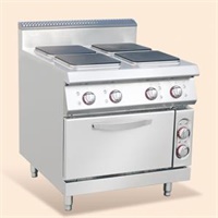 Electric 4 Hot-plate Cooker With Oven