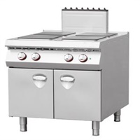 Italy Style Electric 4-Hot-plate cooker with Cabinet