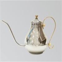 Silvery Stainless Steel Water Kettle Teppanyaki Cooking Tools