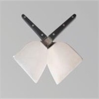 Black Handle Teppanyaki Shovel Spatula Teppanyaki Cooking Tools