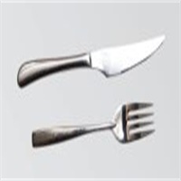 Stainless Steel Knife Fork Cutlery Set Teppanyaki Dinnerware
